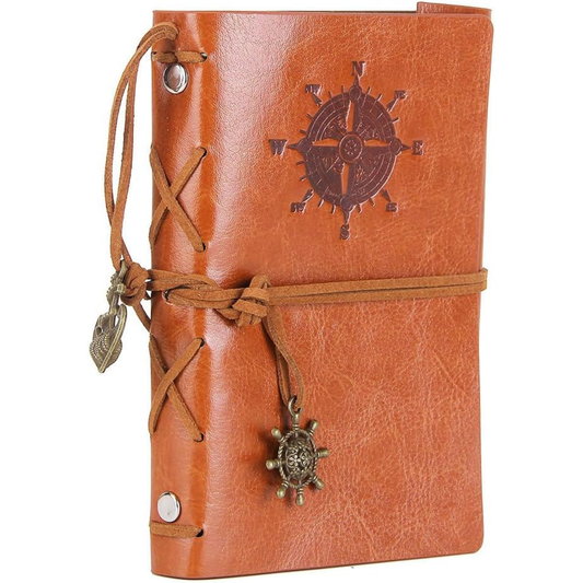 Quiet Journal – Cuaderno de Cuero Estilo Retro