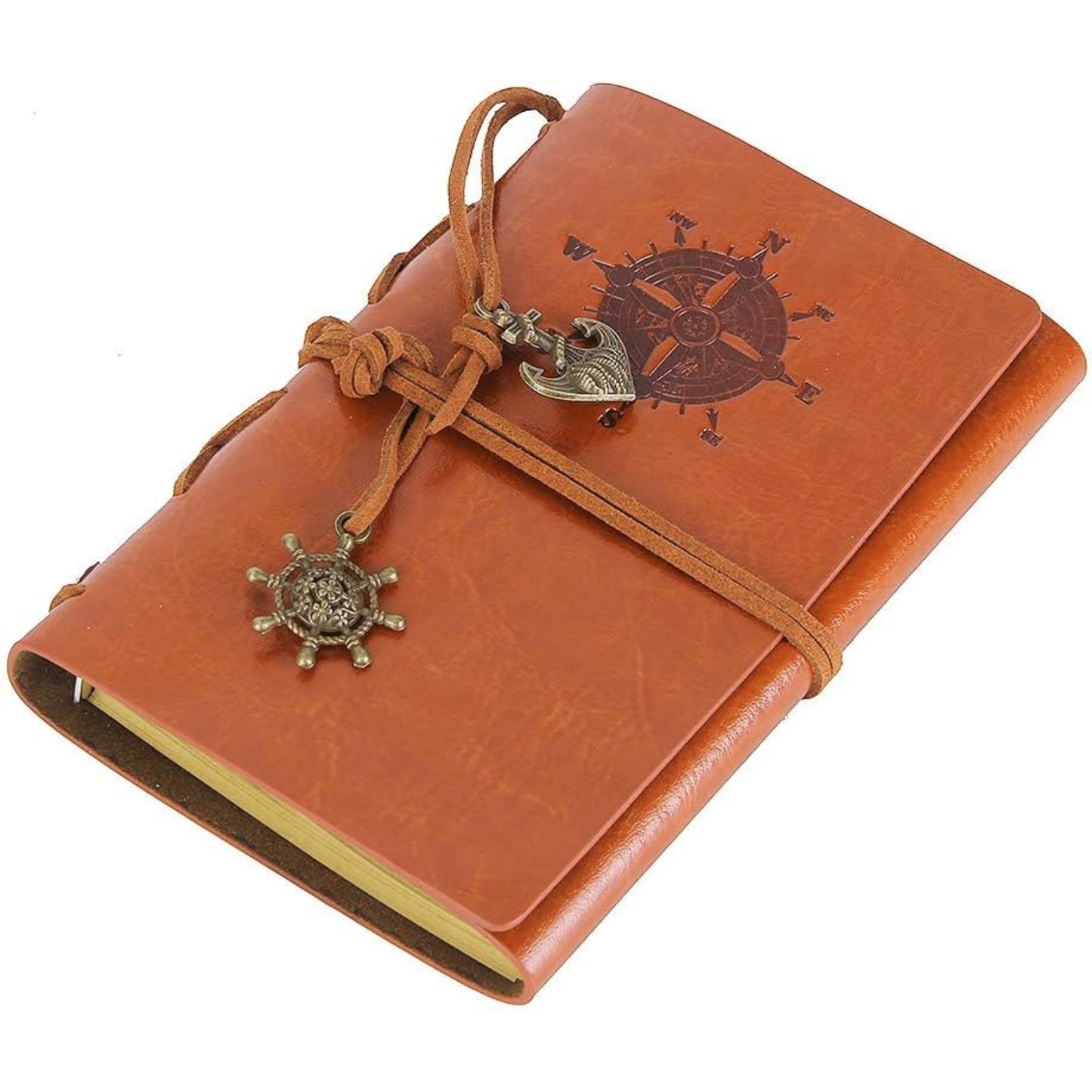 Quiet Journal – Cuaderno de Cuero Estilo Retro